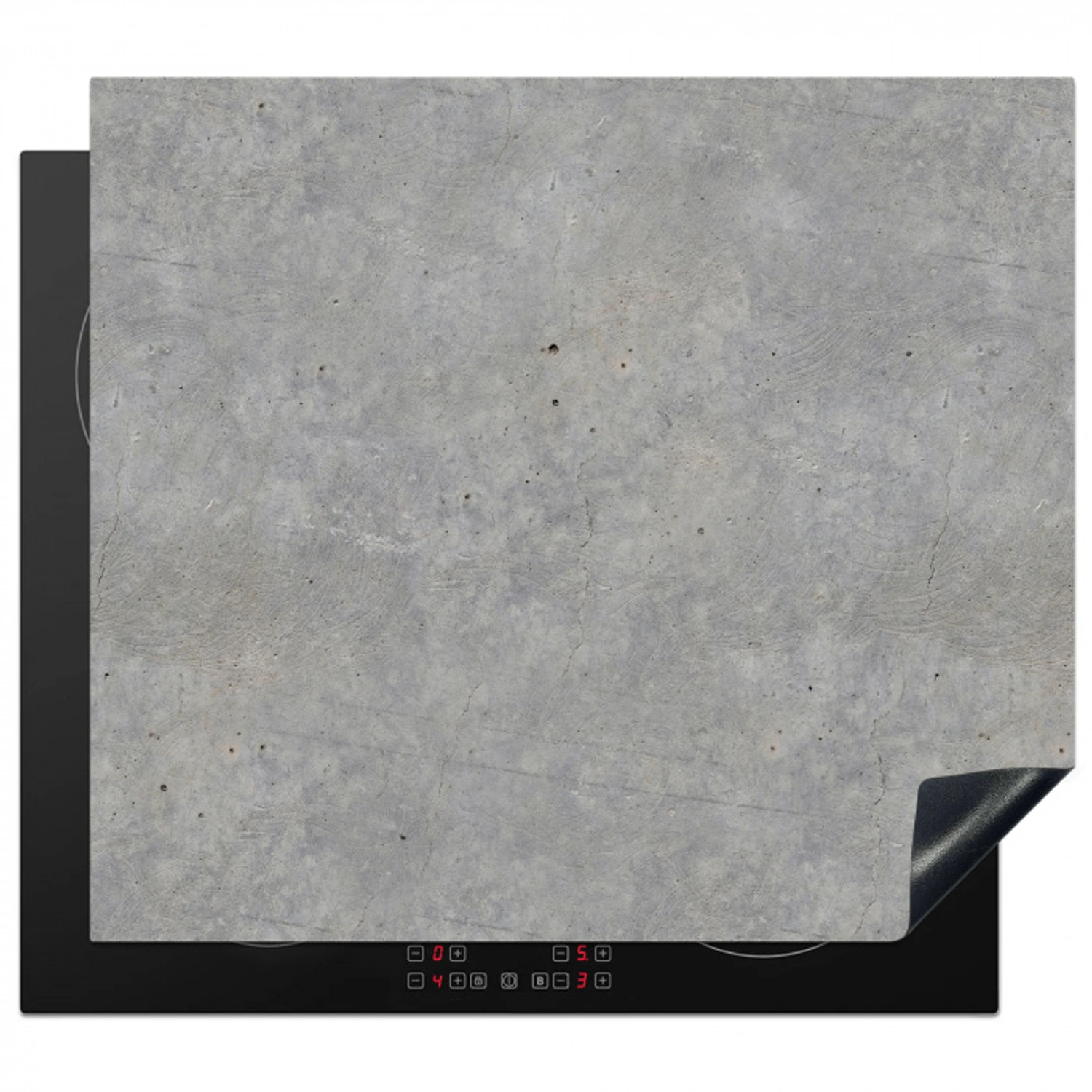 Beton - Patronen - Industrieel Inductie beschermer vinyl 3mm middel 274 -3d