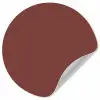 Palet - Rood - Interieur Wandcirkel behangsticker klein 186 -3d