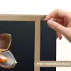 Bloem - Orchidee - Oranje Light Box met batterij (Wandlamp) middel -USP_websiteprintNL