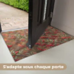 Goudvink - Bessen - Herfst - Natuur - Kleurrijk Deurmat klein -USP_FR