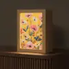Bloemen - Veld - Geel Light Box met kabel (Tafellamp) klein -z3d_website