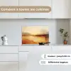 Abstract - Bruin - Modern - Herfst kleuren keuken achterwand spatscherm klein -sfeer4_FR