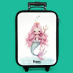 Suzy sirene Kinderkoffer - Zwart klein -zzz_website3d_nbs