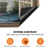 Doorkijk - Strandstoelen - Duinen - Zee - Natuur Inductie beschermer vinyl 3mm klein -zzzzzzz-td-onderkant