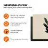 Ovaalvormige bladeren - Diep groen - Symmetrisch Inductie beschermer vinyl 3mm klein -zzzzzzz-td-ups