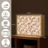 Bloesem - Koolmees - Roze Light Box met batterij (Wandlamp) middel 907 -USP_websiteoverzichtNL