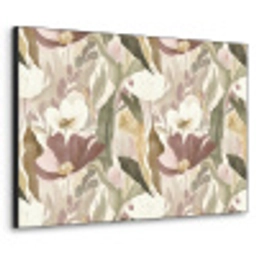Bloemen - Aquarel - Kleurrijk Textielframe zwart klein 947 -3d