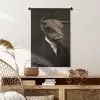 Oude Meesters - Schotse Hooglander - Dieren Wandkleed katoen klein -sfeer5