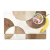 Snijdende cirkels - Overlappende vlakken Placemat vinyl groot -zzzproduct_Kitchenyeah-website