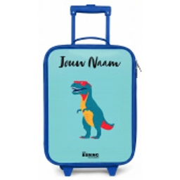 Dino - Dier - Zonnebril Kinderkoffer - Blauw klein -zz3dotto