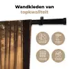 Bos - Mist - Zonlicht Wandkleed katoen klein -sfeer2