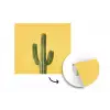 Cactus - Groen - Minimalistisch fotobehang vinyl groot -3d