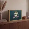 Vrouw - Roos - Quote Light Box met batterij (Wandlamp) middel -sfeer2