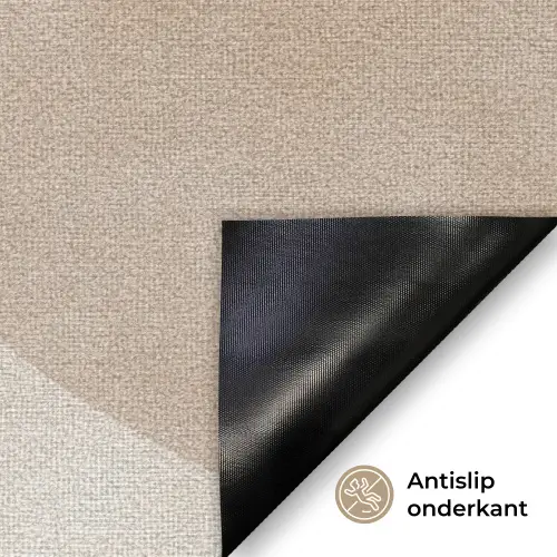 Bruin - Japandi - Abstract Deurmat klein -antislip_NL