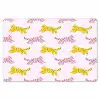 Geel - Roze - Katten - Wit Placemat vinyl groot 368 -zzsfeer1_Kitchenyeah-website
