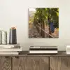 Druiven - Wijngaard - Zonlicht aluminium wit klein -sfeer1