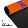 See the good - Paars - Oranje - Smiley Muismat XXL klein -sfeer2