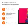 Kat - Kimono - Bloemen - Roze Inductie beschermer vinyl 3mm klein -zzzzzzz-td-ups