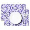 Patronen - Beige - Blauw - Lijnen Placemat vinyl groot 368 -zzsfeer2_Kitchenyeah-website