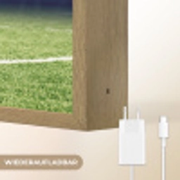 Voetbal - Stadion - Bal - Jongens Light Box met batterij (Wandlamp) middel -USP_websiteoplaadbaarDE