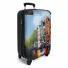 Olieverf - Architectuur - Amsterdam - Stad NBS - Handbagage koffer - Kinderen Unisex middel -productfoto_3d