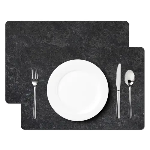 Beton - Grijs - Textuur - Retro - Industrieel Placemat vinyl groot -zzsfeer2_Kitchenyeah-website