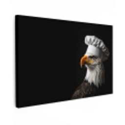 eagle-3-2-gigapixel-standard-v2-6x Tuinposter op houten frame 2 cm dik klein -3d