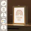 Kinderen - Regenboog - Pastel - Quote - Dream Big Light Box met kabel klein -USP_NL
