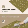 Libellen - Patroon - Groen Inductie beschemer met haakjes klein 777 -ky-schoon-nl