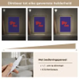 Blauw - Rood - Yes fun - 3D Light Box met kabel (Tafellamp) klein -USP_dimbaarNL