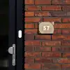Boomschijf - Traditioneel Naambord Rechthoek middel -sfeer1-rechthoek-S