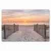 Zonsondergang - Strand - Zand Placemat vinyl groot -zzsfeer1_Kitchenyeah-website