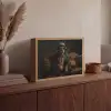 Hond - Sigaar - Hoed - Pak Light Box met batterij (Wandlamp) middel -sfeer2