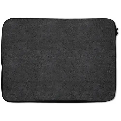 Donkergrijs - Asfaltstructuur - Ruw laptophoes neopreen klein 279 -zkaufland3dotto