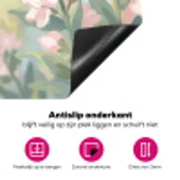 Kolibrie - Illustratie - Kleurrijk Inductie beschermer vinyl 3mm klein -wsfeer4_website