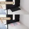 Nice - Paars - Roze Deurmat klein -voor-na_DE