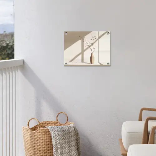 Vaas - Takken - Bessen - Minimalistisch tuinposter los doek klein -sfeer8