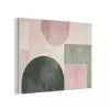 Vormen - Abstract - Cirkel - Zwart PET vilt klein -3d