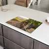 Druiven - Wijngaard - Zonlicht Inductie beschermer vinyl 3mm klein -sfeer8