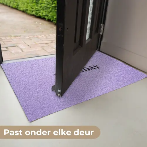 Maandag - Mok - Koffie - Paars Deurmat klein -USP_NL
