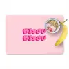 Bisou - Roze - Dikke letters Placemat vinyl groot -zzzproduct_Kitchenyeah-website