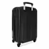 Zwart witte kat met gele ogen NBS - Handbagage koffer - Kinderen Unisex middel -achterkant