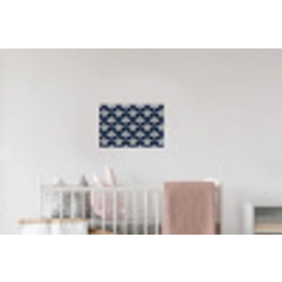 Modern - Ontwerp - Blauw Muursticker klein 286 -kinderkamer
