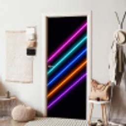 Esthetiek - Retro - Neon deurposter klein -sfeer6