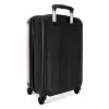Summer memories - Kleurrijke mot op roze achtergrond NBS - Handbagage koffer - Kinderen Unisex middel -achterkant