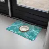 Kokosnoot - Water - Wit Deurmat klein -sfeer2