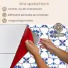 Modern - Patroon - Blauw - Roze keuken achterwand spatscherm klein 900 -spatscherm_NL