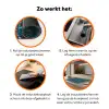 Retro - Disco - Swingend - 70s - Multi Inductie beschermer vinyl 3mm klein 276 -zzzzzzz-td-werking