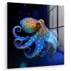 Octopus - Stippen - Blauw - Zee plexiglas 5mm klein -zzzproduct_nieuw