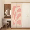 Bohemian - Roze - Pastel - Abstract deurposter klein -sfeer3